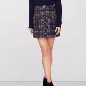 Rachel Roy Textured Mini Skirt Front Pockets -- WASHABLE -- NEW -- Sz 2